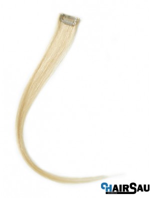 Hairstyles Blonde Straight Remy Human Hair Clip In Hair Extensions