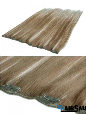 Perfect Blonde Straight Remy Human Hair Clip In Hair Extensions