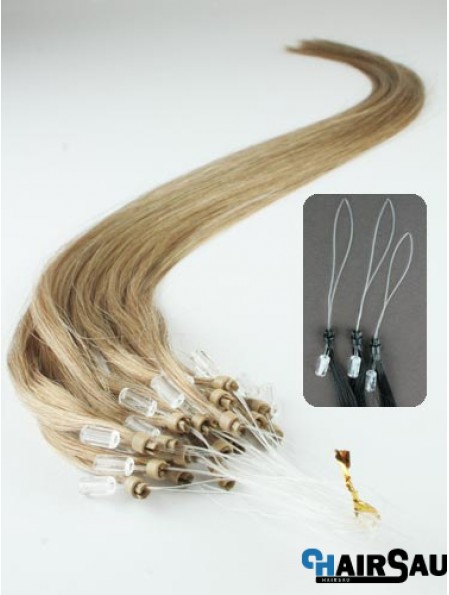 Good Blonde Straight Micro Loop Ring Hair Extensions