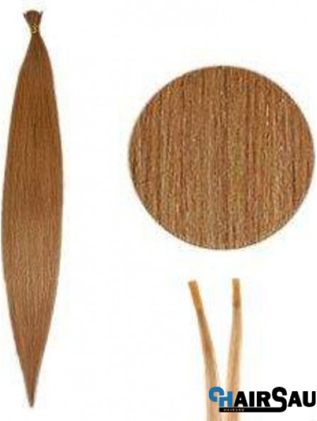 Auburn Straight Stick/I Tip Hair Extensions