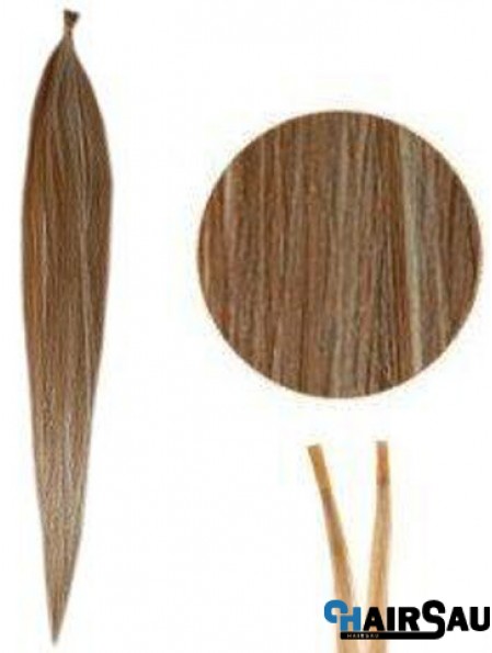 Brown Straight Stick/I Tip Hair Extensions