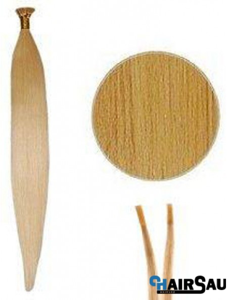 Blonde Straight Stick/I Tip Hair Extensions