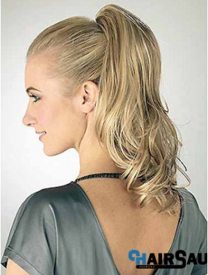 Great Wavy Blonde Ponytails