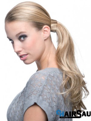 Cheapest Wavy Blonde Ponytails