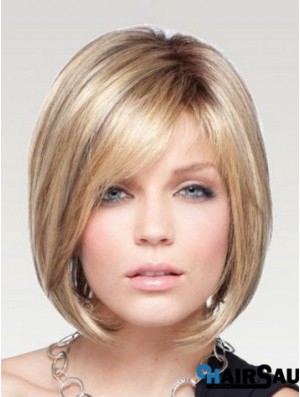 Remy Human Wigs Chin Length Blonde Online