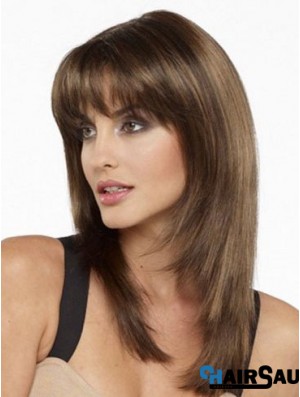 Best Real Straight Human Hair Wigs With Bangs AU