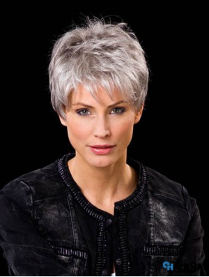 Short Lace Human Hair Wigs 100% Hand Tied