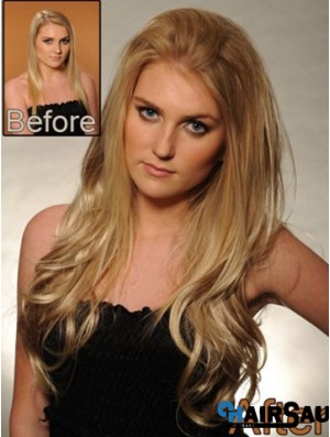 Radiant Beauty Blonde Wavy Long Synthetic Lace Front Wigs