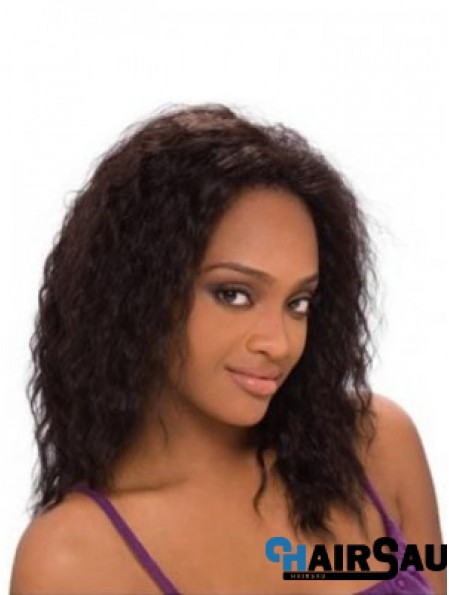 African American Hair Loss With Lace Front Remy Human Auburn Color