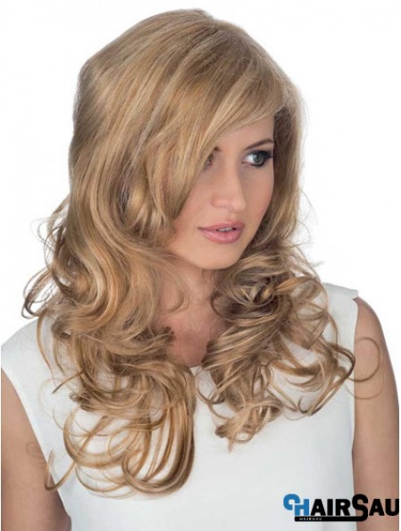 Wholesale Online Blonde Curly Long Celebrity Lace Front Wigs For Women