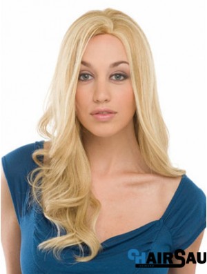 Wavy Layered Capless Blonde Online Long Wigs