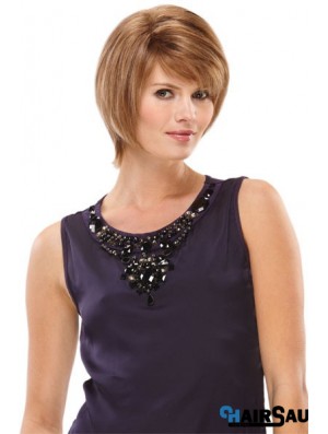 Bobs Short Auburn Straight No-Fuss Petite Wigs