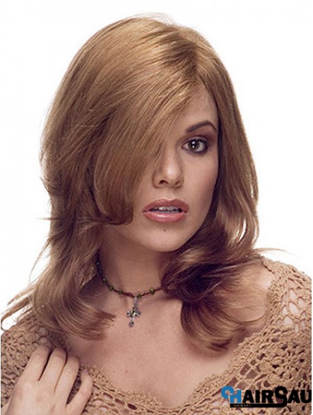  Lace Front Wavy Remy Human Hair Durable Long Wigs