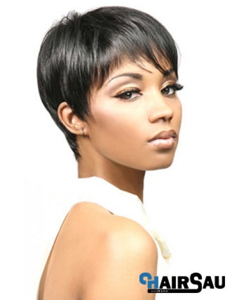 Synthetic African Wigs Cropped Length Boycuts