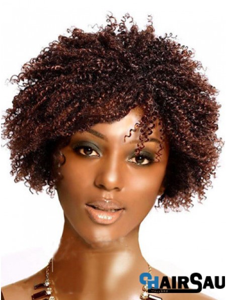 Trendy 8 inch Short Kinky Wigs For Black Women