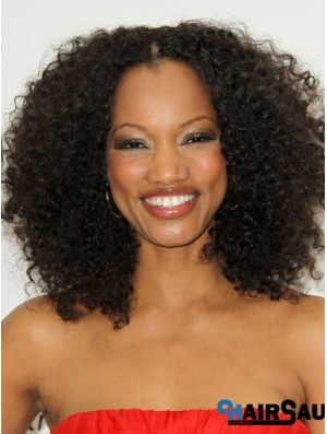 Great 14 inch Shoulder Length Kinky Wigs For Black Women