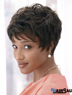 Synthetic Black Wigs For African American