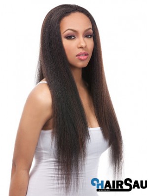 24 inch Black Lace Front Wigs For Black Women