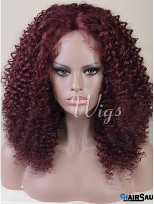 Ideal 14 inch Long Kinky Wigs For Black Women