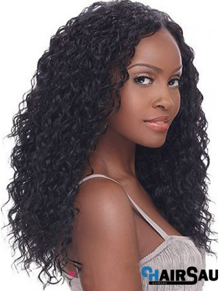 Flexibility 18 inch Long Kinky Wigs For Black Women