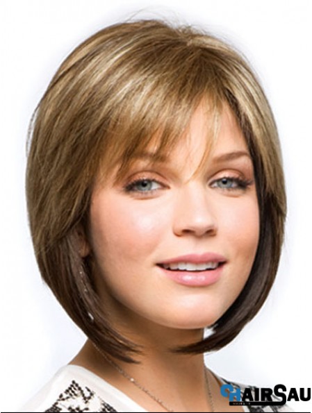 Synthetic Ladies Wigs Bobs Cut Straight Style