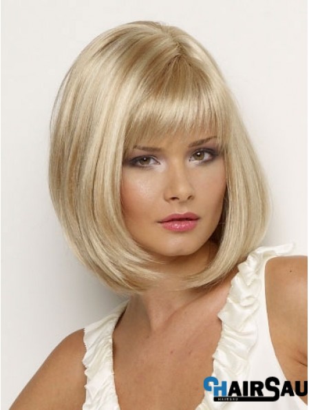 Synthetic Wigs Straight Style With Bangs