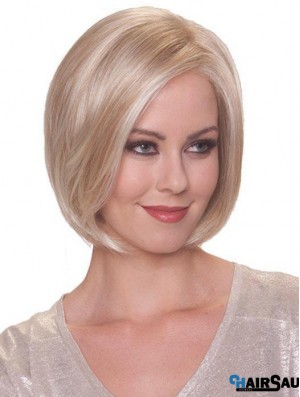 Blonde Online Straight Short Synthetic Bob Wigs