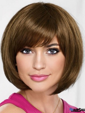 10 inch Chin Length Blonde Straight Online Bob Wigs