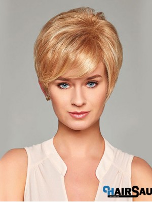 Short Wavy Capless Layered 8 inch Suitable Synthetic Wigs