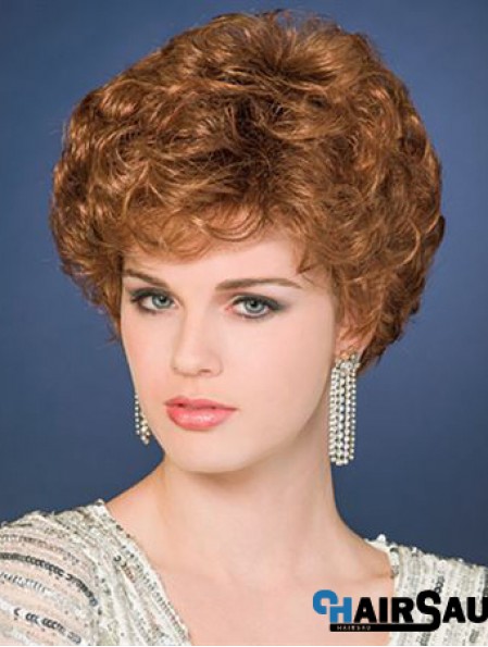 Cropped Curly Capless Layered 6 inch Amazing Synthetic Wigs