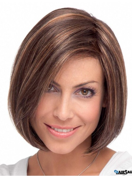 Lace Front Brown Gorgeous Bob Wigs