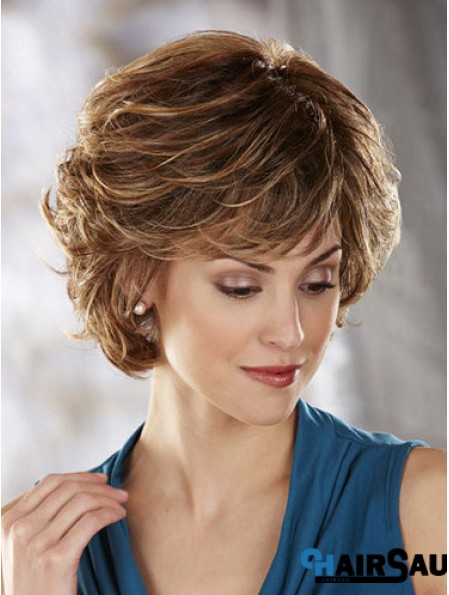 Wavy Auburn Fabulous Short Classic Wigs