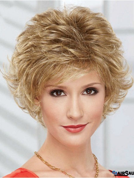 Short Wavy Capless Layered 10 inch Fabulous Synthetic Wigs