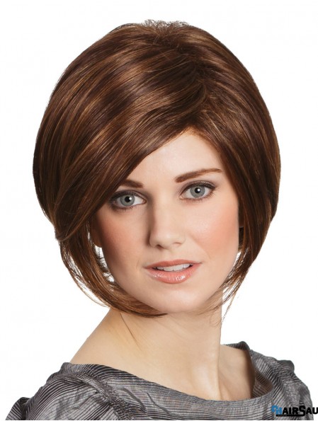 Auburn Straight 10 inch Lace Front Wigs Bob