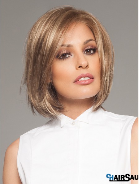 Chin Length Blonde Gorgeous 10 inch Straight Bob Wigs