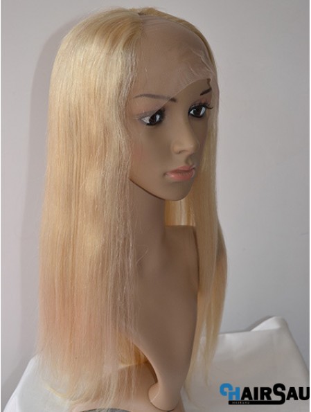 20 inch Lace Front Straight Blonde Gorgeous U Part Wigs