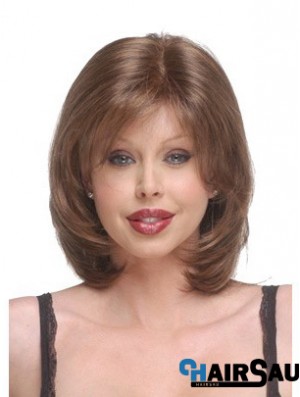 Capless Chin Length Straight Auburn Discount Bob Wigs