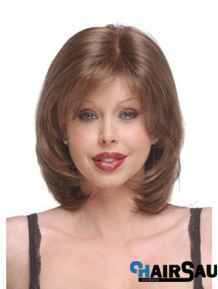 Capless Chin Length Straight Auburn Discount Bob Wigs