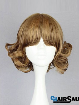 Capless Chin Length Wavy Blonde Amazing Bob Wigs