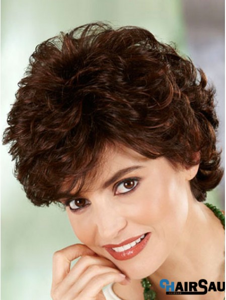 Curly Auburn Exquisite Short Classic Style