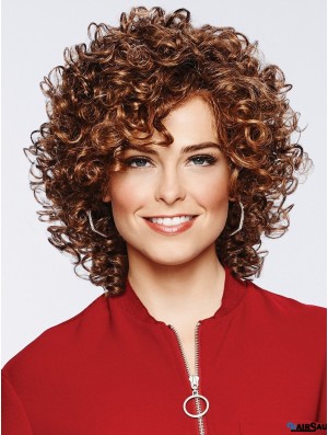 Shoulder Length Lace Front Brown 11 inch Classic Wigs