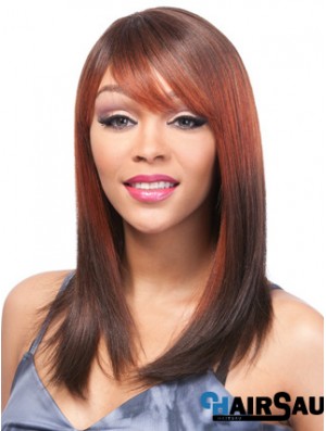 16 inch Ombre/2 Tone Lace Front Wigs For Black Women