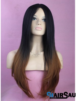 Incredible 26 inch Long Straight Wigs For Black Women