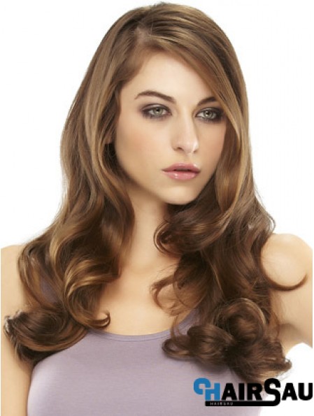 Cheap Auburn Wavy Long Hair Falls & Half