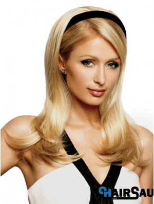 Great Blonde Synthetic Straight Hair Falls