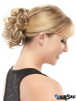 Blonde Bun Hair Pieces